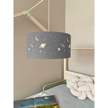 GLOW IN THE DARK SPACE Deckenlampenschirm