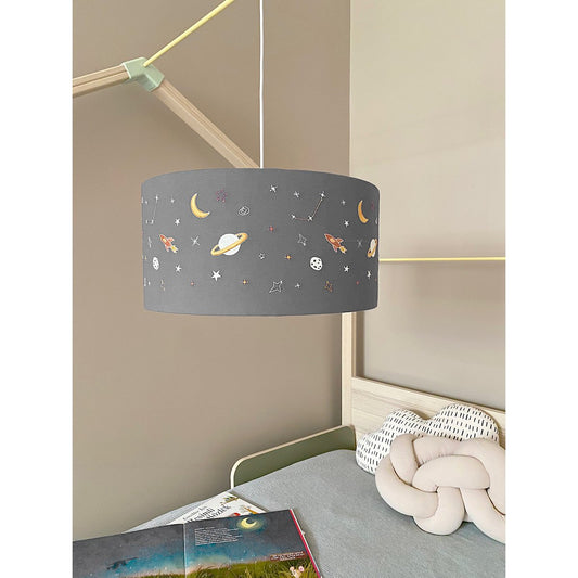 GLOW IN THE DARK SPACE Deckenlampenschirm