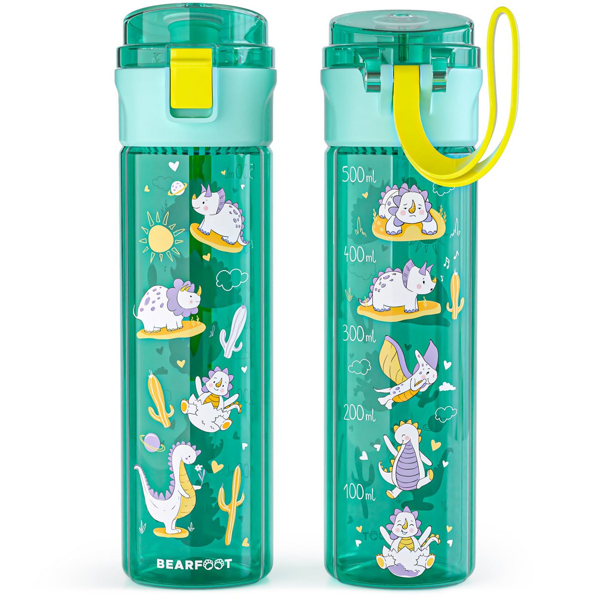 Kinder Trinkflasche 500 ml – Dinos Mint