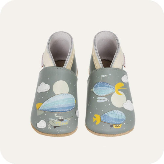 ZEPPELIN Babyhausschuhe aus weichem Leder