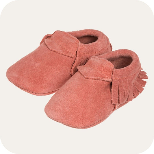 CORAL Baby-Mokassin-Hausschuhe aus Wildleder