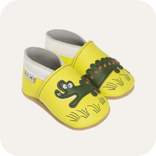 CROCODILE Babyschuhe aus weichem Leder
