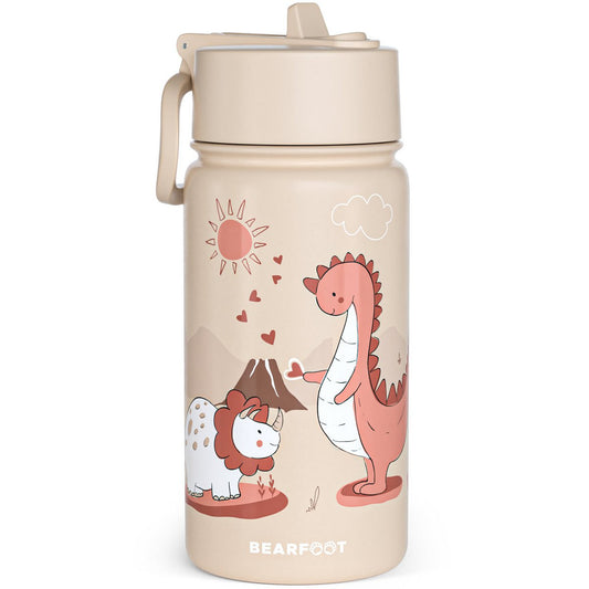 Kinder Thermosflasche Edelstahl – Dinos | 400 ml