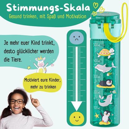 Kids' Water Bottle 500 ml – Ocean Mint