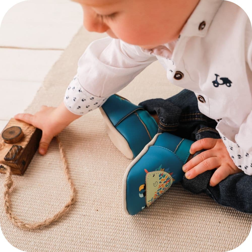 HEDGEHOG Babyschuhe aus weichem Leder