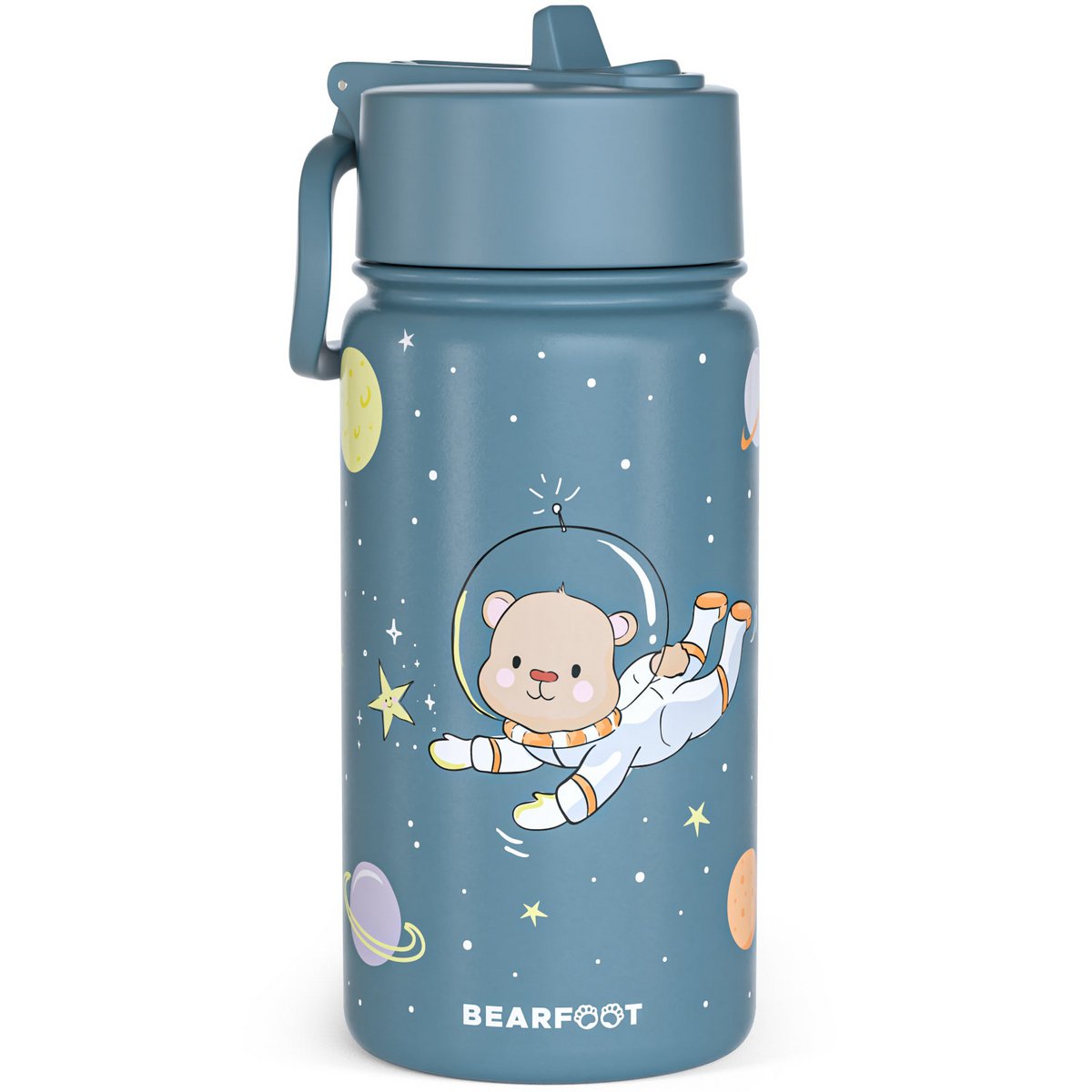Kids' Stainless Steel Thermos Bottle – Astro Bear | 400 ml