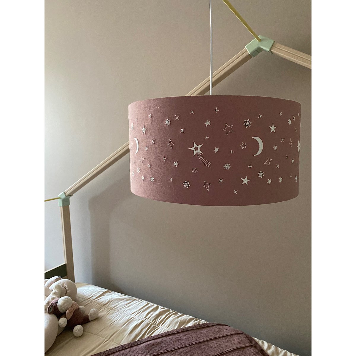 GLOW IN THE DARK STARS Deckenlampenschirm