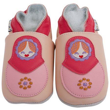 MATRIOCHKA Babyschuhe aus weichem Leder