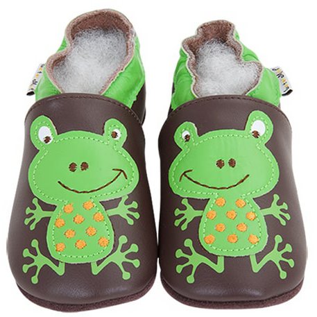 FROG Babyschuhe aus weichem Leder