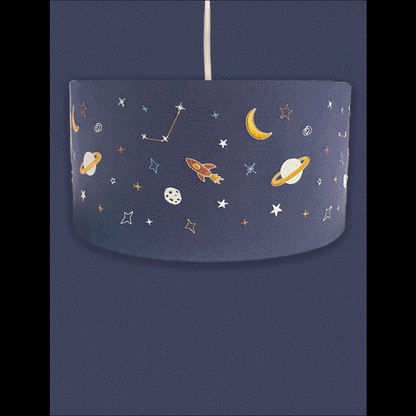 GLOW IN THE DARK SPACE Deckenlampenschirm