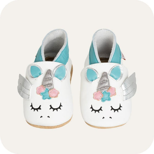 UNICORN Babyschuhe aus weichem Leder