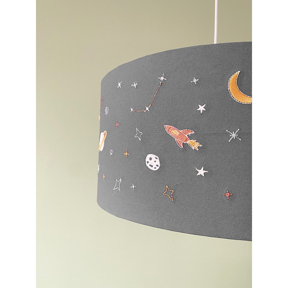 GLOW IN THE DARK SPACE Deckenlampenschirm