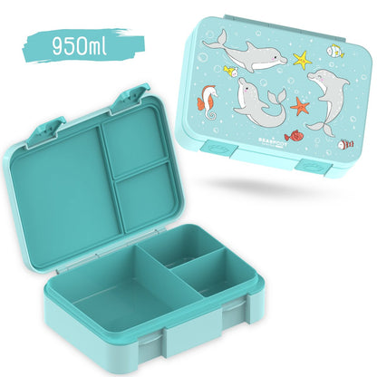COMPACT Kinder Brotdose Bento Box - Delfin