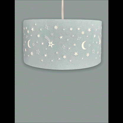 GLOW IN THE DARK STARS Deckenlampenschirm