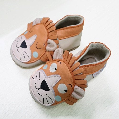 LIONCEAU Babyhausschuhe aus Leder