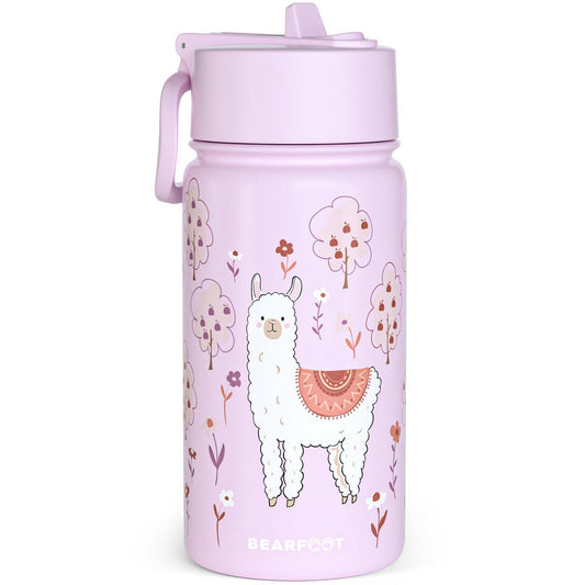 Kinder Thermosflasche Edelstahl – Lama | 400 ml