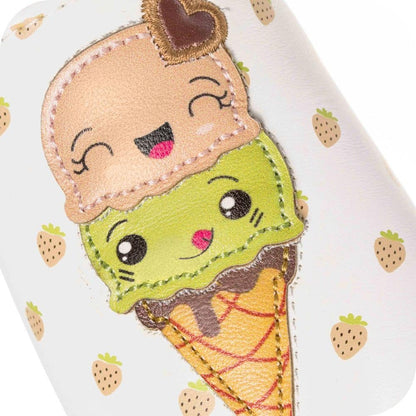 ICE CREAM Babyhausschuhe aus weichem Leder