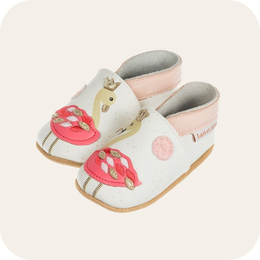 FLAMINGO Babyschuhe aus weichem Leder