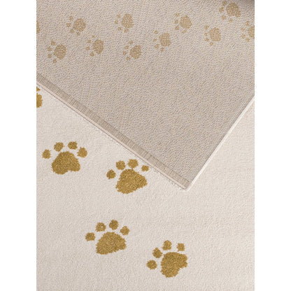 BEAR FOOTPRINTS bequemer Kinderteppich