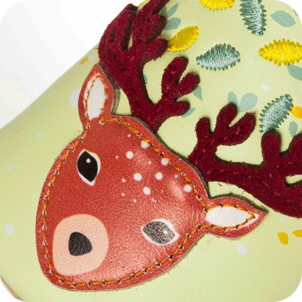 REINDEER Babyhausschuhe aus weichem Leder