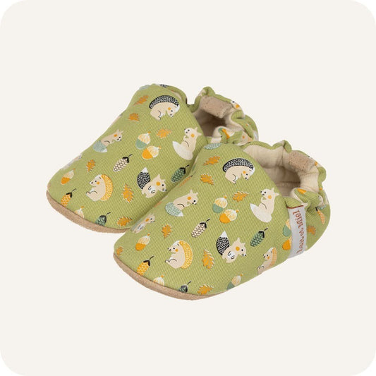 PETIT GRIS Babyhausschuhe aus Baumwolle