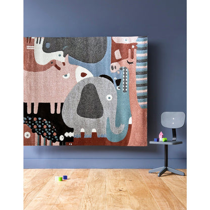 PUZZLE TIERE Kinderteppich