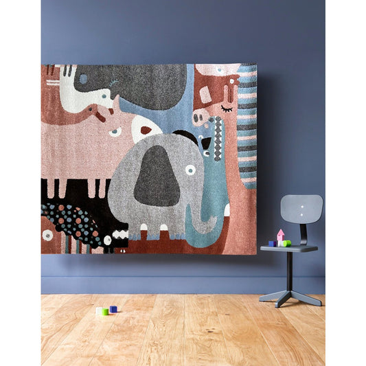 PUZZLE TIERE Kinderteppich