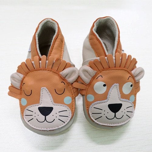 LIONCEAU Babyhausschuhe aus Leder