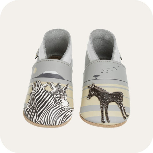 ZEBRA Babyschuhe aus weichem Leder