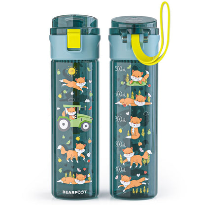 Kinder Trinkflasche 500 ml – Fuchs & Traktor