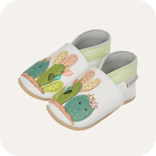 CACTUS Babyschuhe aus weichem Leder