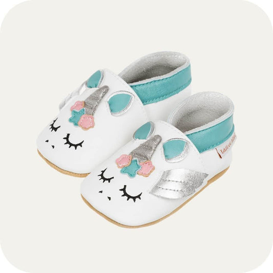 UNICORN Babyschuhe aus weichem Leder