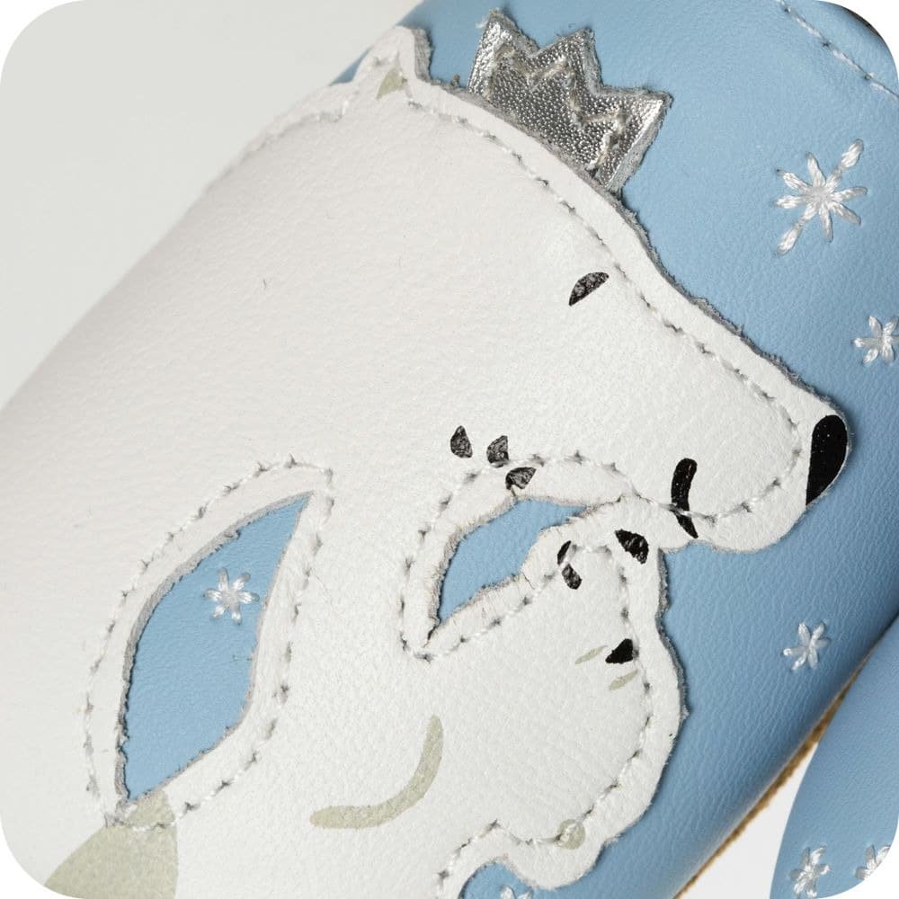 BEAR Babyhausschuhe aus weichem Leder