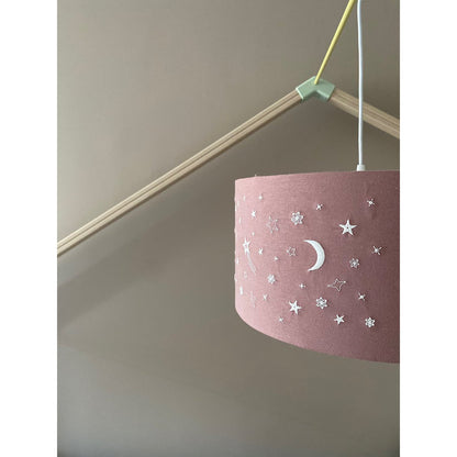 GLOW IN THE DARK STARS Deckenlampenschirm