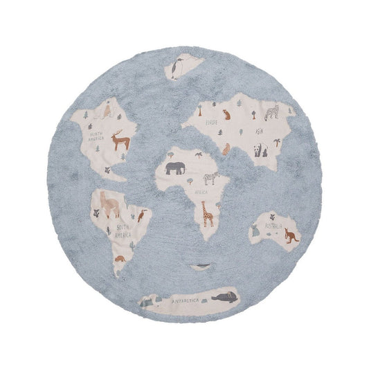 MONDE waschbarer Kinderteppich