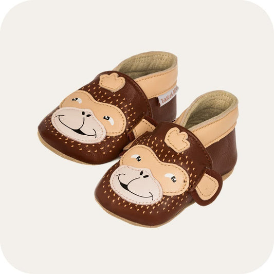 MONKEY Babyschuhe aus weichem Leder