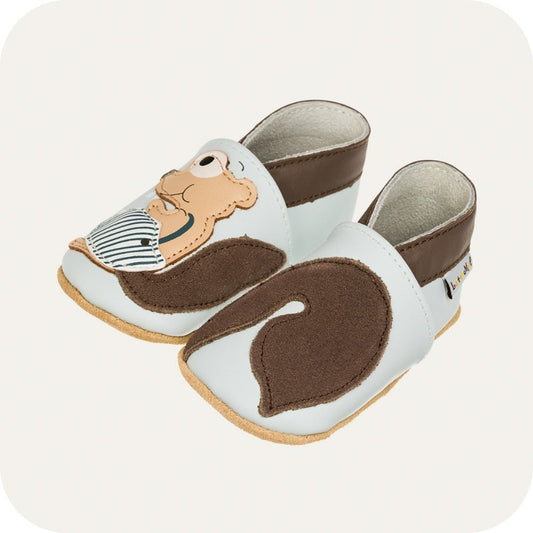 SQUIRREL Babyschuhe aus weichem Leder