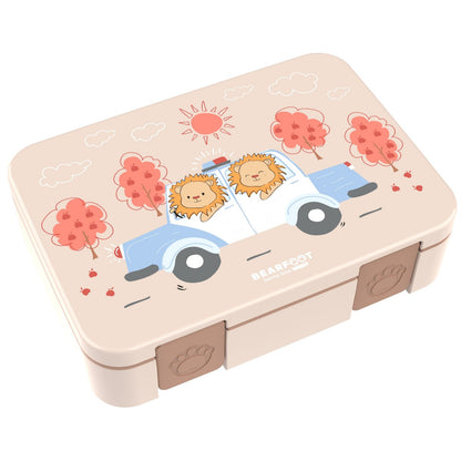COMPACT Kinder Brotdose Bento Box - Löwe & Polizei