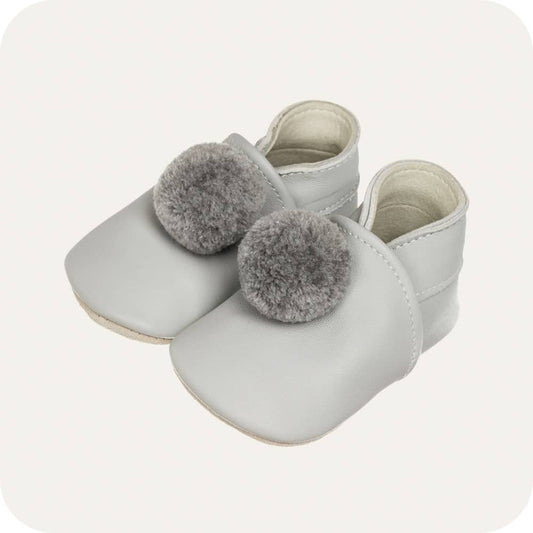 GREY Babyschuhe mit Pompons